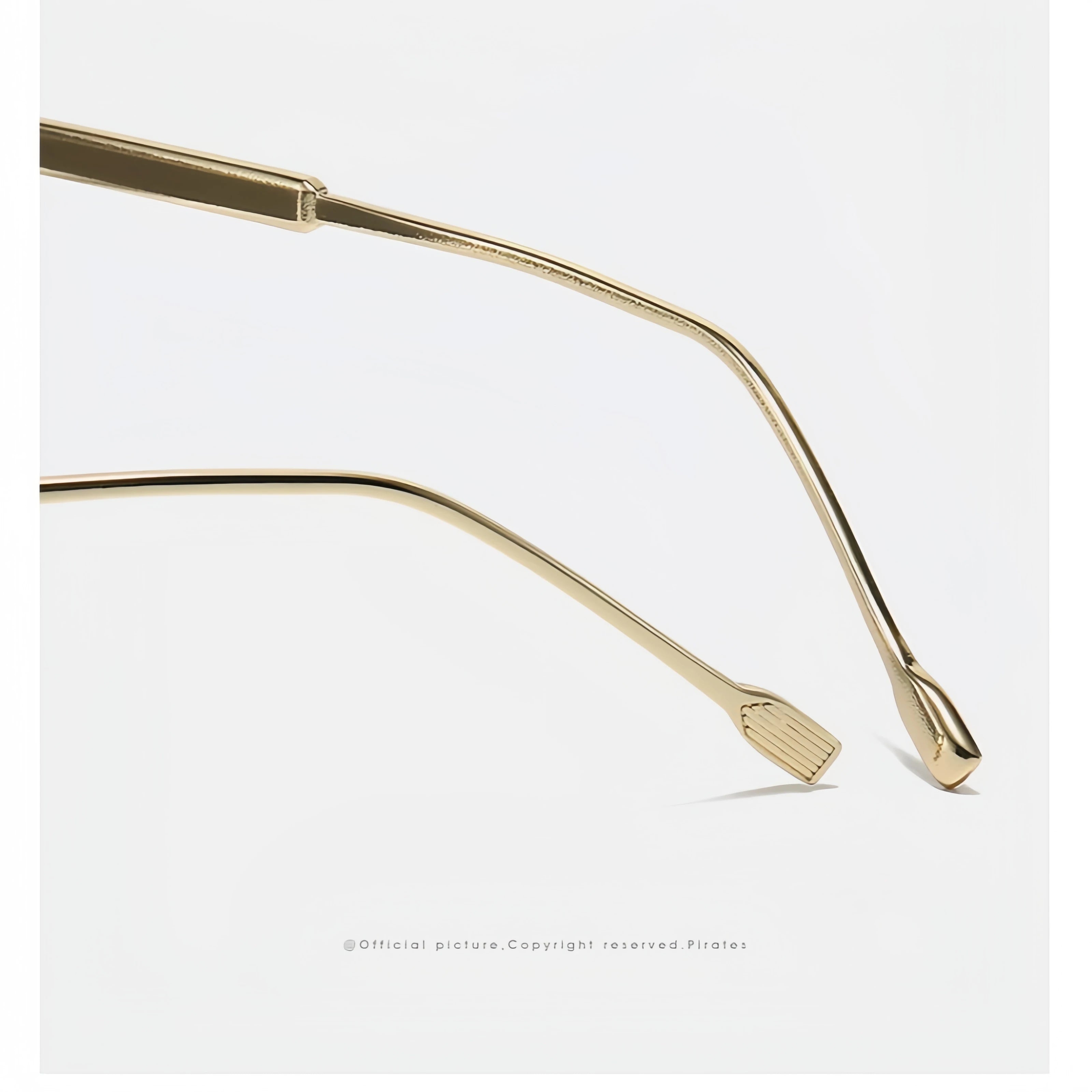 Fashionable Polygonal Frameless glasses