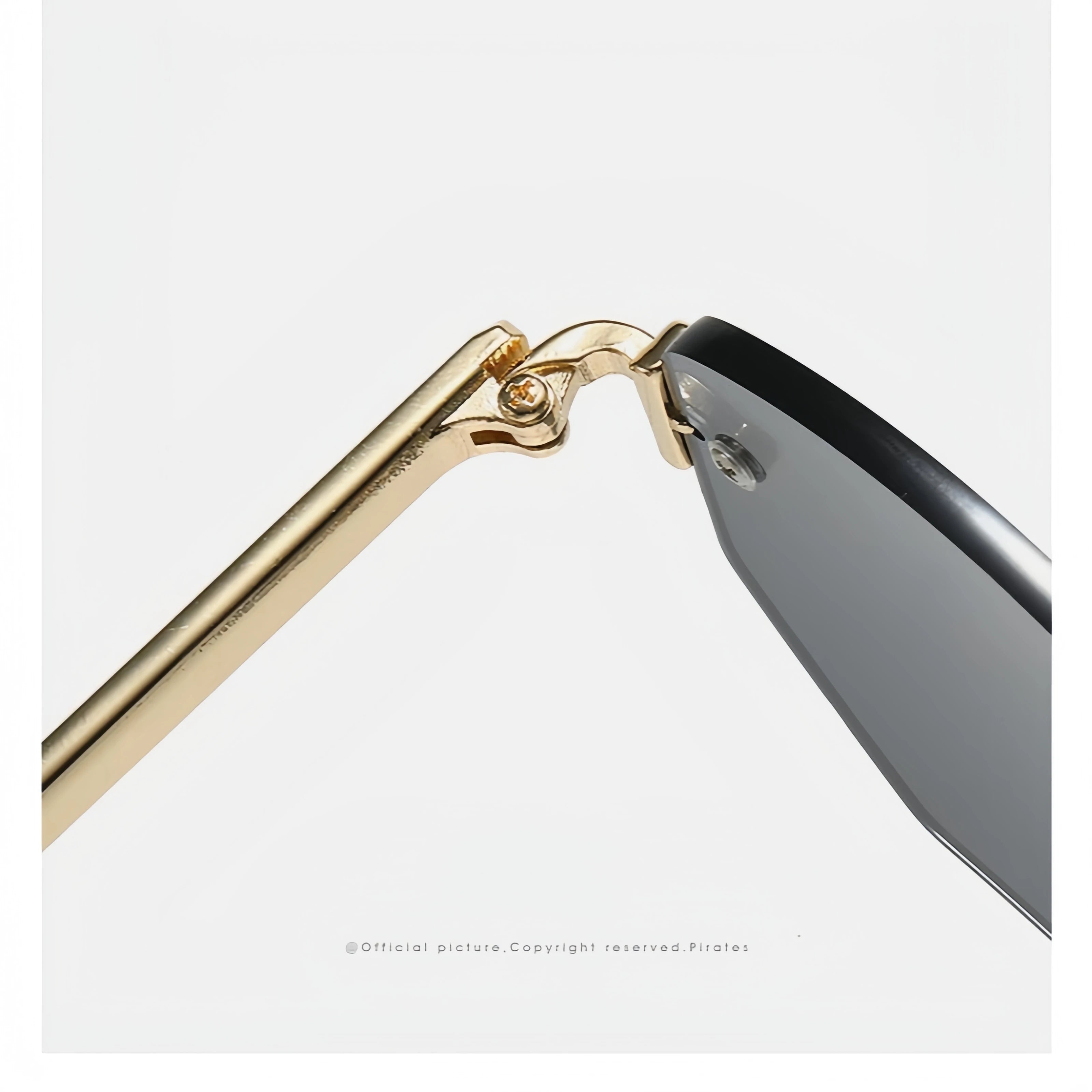 Fashionable Polygonal Frameless glasses