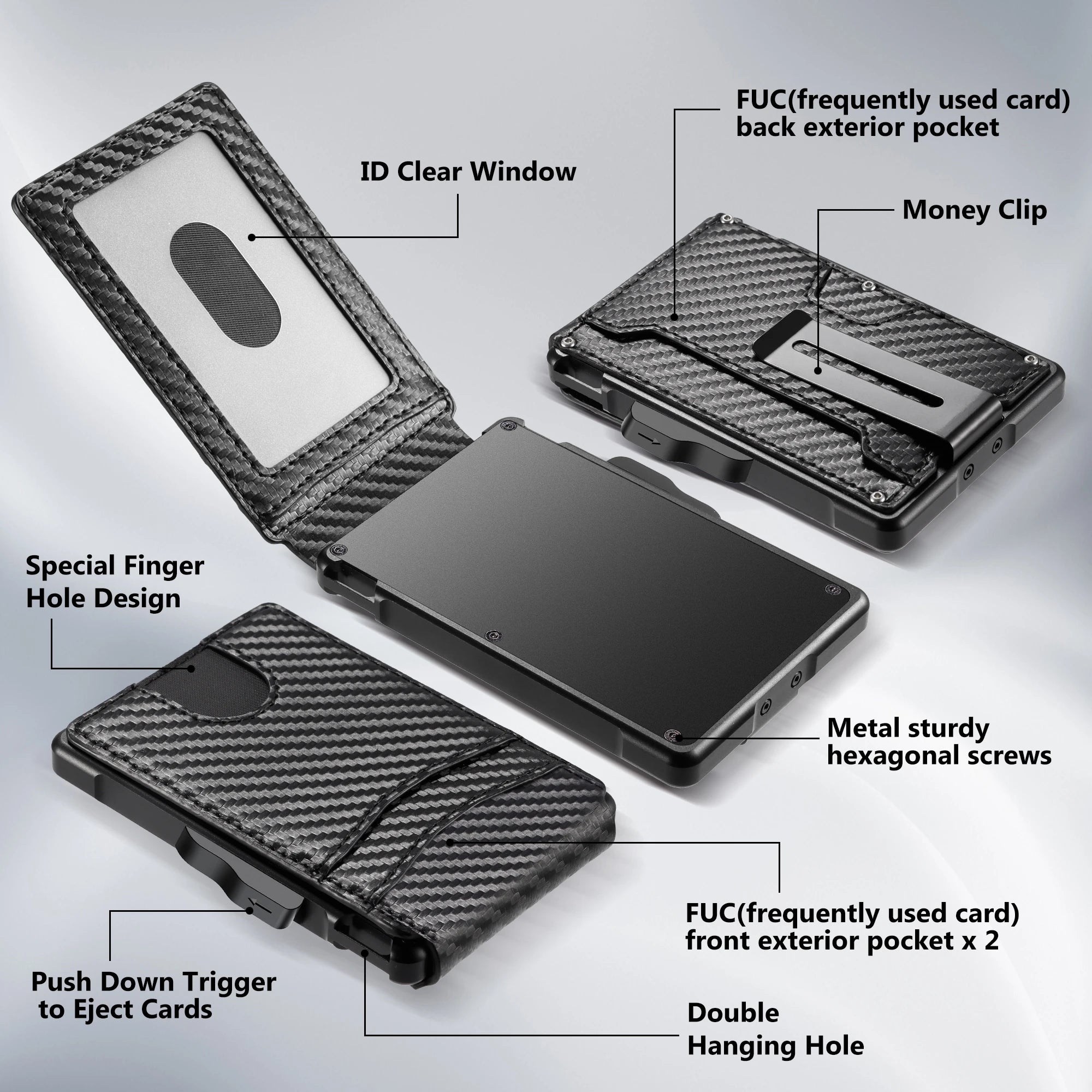 Mens Minimalist Wallet